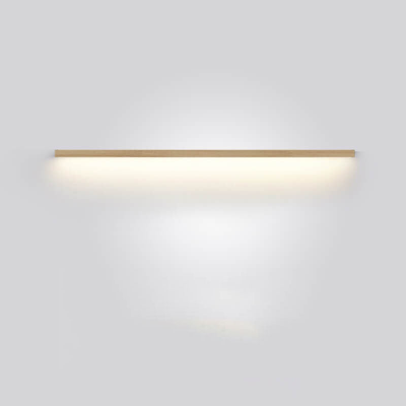 ZenBeam Japanische LED Wandleuchte | Massivholz Design | Moderne Akzentbeleuchtung