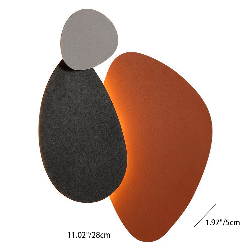 LumoArc Skandi LED Wandlampe | Geometrisches Design | Deko für Schlafzimmer & Wohnzimmer