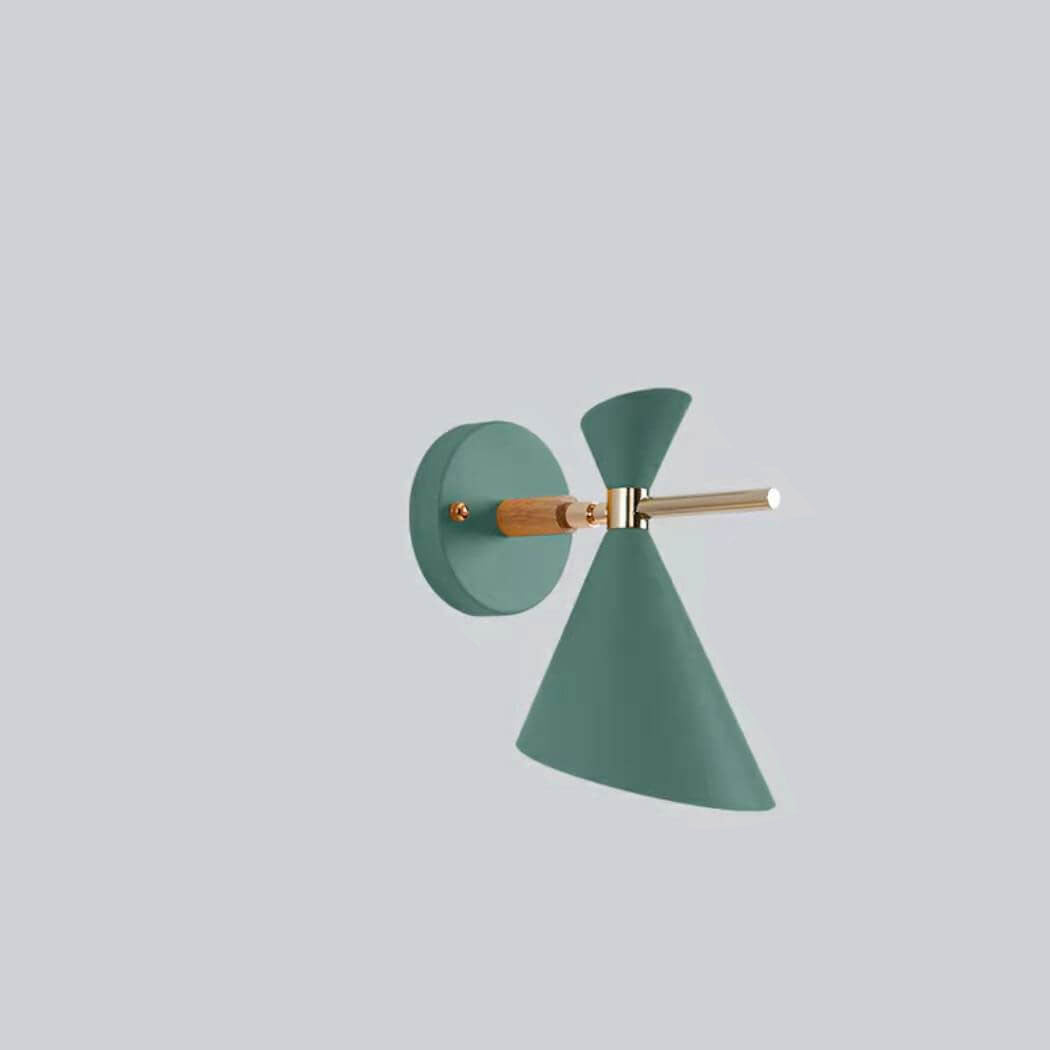 Hylora HornLight Wandleuchte | Nordisches Design | Einfache Eleganz | 1-flammig | Verschiedene Farben