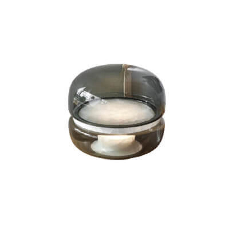 Illumivis LED Tischlampe | Klarglas & Marmor-Sockel | Luxuriöses Design | Modernes Stimmungslicht