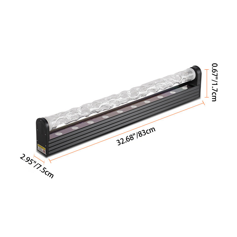 LumaRipple Art Deco LED Stehlampe | Aluminium & Acryl | Wasserdesign | Stimmungslicht für Wohnzimmer