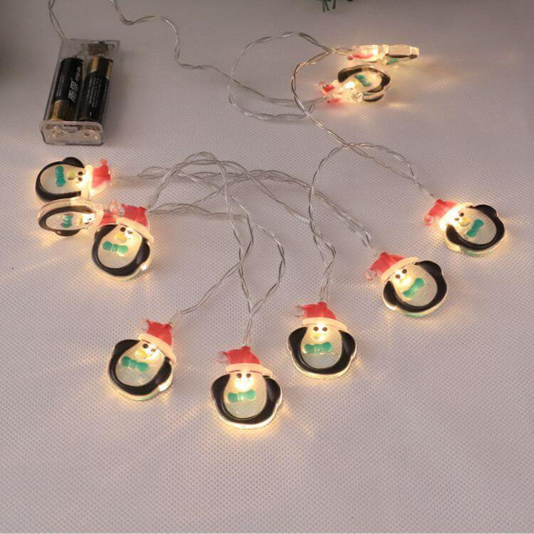 HoliGlow LED Lichterkette | Weihnachtsdeko | Batteriebetrieben | Warmes Licht & Festliche Designs