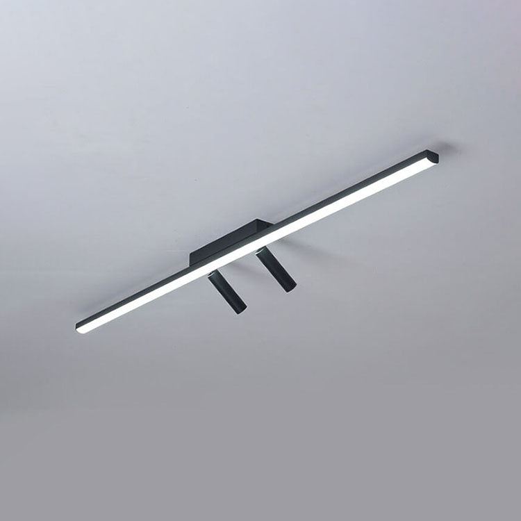 LumiTrack Nordic LED Deckenleuchte | Minimalistisches Design | Spotlights auf Acrylbasis | Modern & Energieeffizient