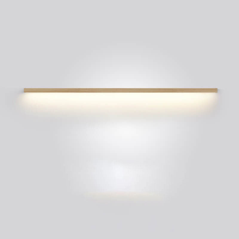 ZenBeam Japanische LED Wandleuchte | Massivholz Design | Moderne Akzentbeleuchtung