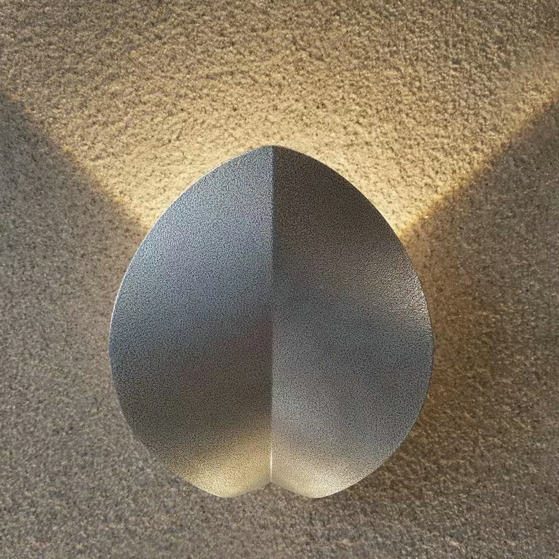 Clovara LED Wandleuchte | Nordic Design | Wasserdicht | Vierblättriges Kleeblatt Aluminium Außenleuchte