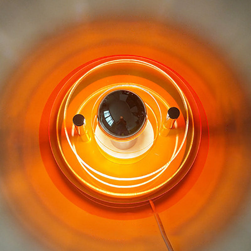 Orbina Kreativ LED Wandleuchte | Farbige Untertassen-Lampe | Design für Entertainment-Bereich