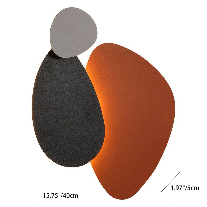 LumoArc Skandi LED Wandlampe | Geometrisches Design | Deko für Schlafzimmer & Wohnzimmer