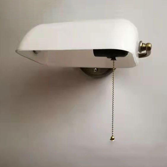 Zippella Vintage Glas Eisen Wandleuchte | Rundes 1-Licht Design | Dekorative Beleuchtung | Stilvoll und Vielseitig