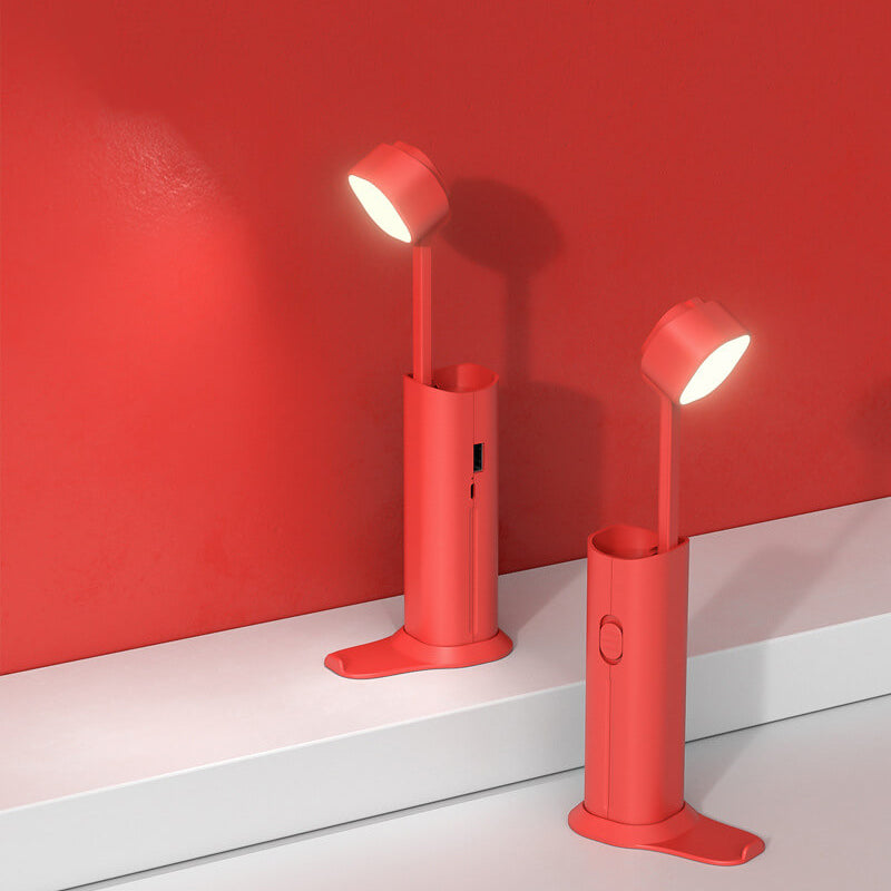 GlowMorph LED Tischlampe | Tragbare Powerbank & Taschenlampe | Höhenverstellbar | Multifunktionales Design