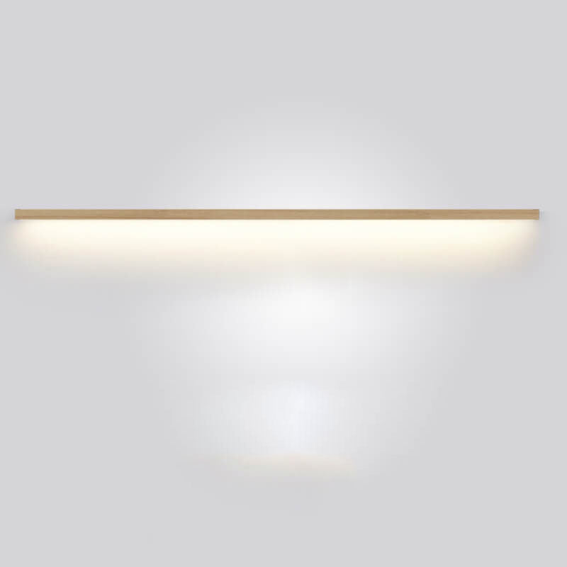 ZenBeam Japanische LED Wandleuchte | Massivholz Design | Moderne Akzentbeleuchtung