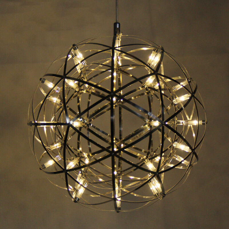 StarFlare LED Feuerwerk Pendelleuchte | Modernes Design | 12 bis 92 Lichtkugeln | Deko-Leuchte für Wohnzimmer & Esszimmer