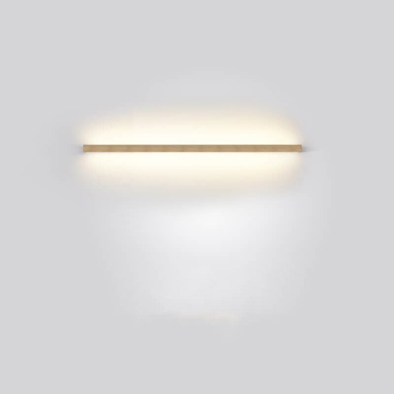 ZenBeam Japanische LED Wandleuchte | Massivholz Design | Moderne Akzentbeleuchtung