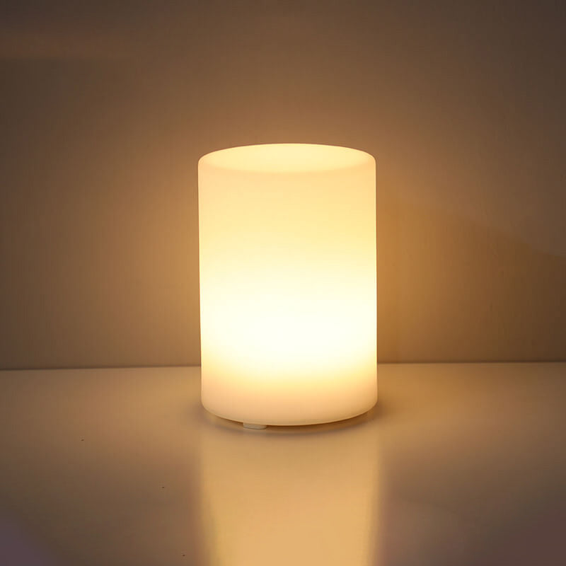 GeoGlow Kreative Geometrische LED Tischlampe | Batteriebetrieben & Fernbedienung | Nachtlicht & Dekoration