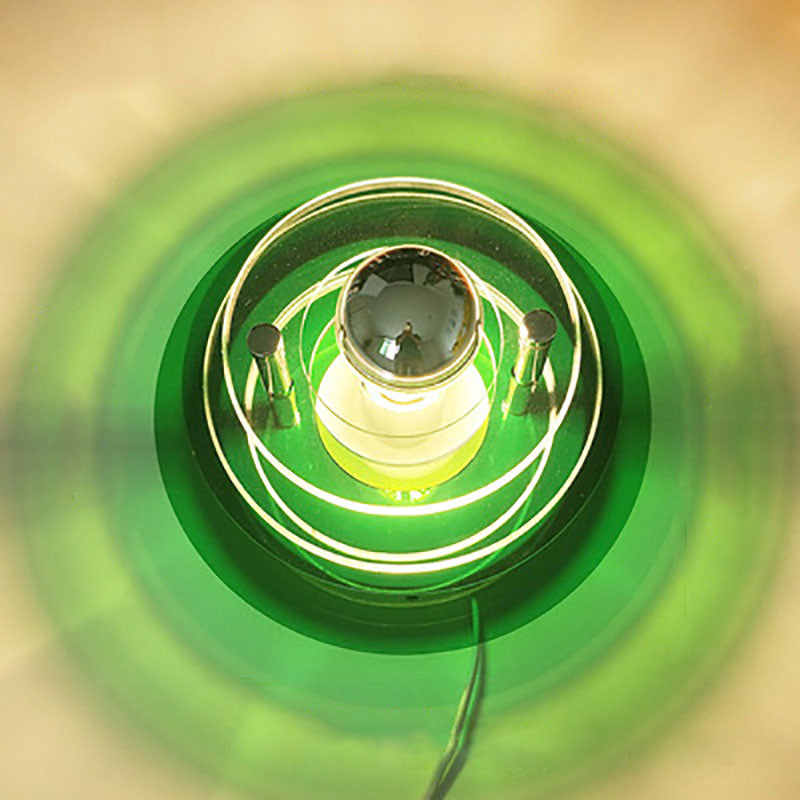 Orbina Kreativ LED Wandleuchte | Farbige Untertassen-Lampe | Design für Entertainment-Bereich