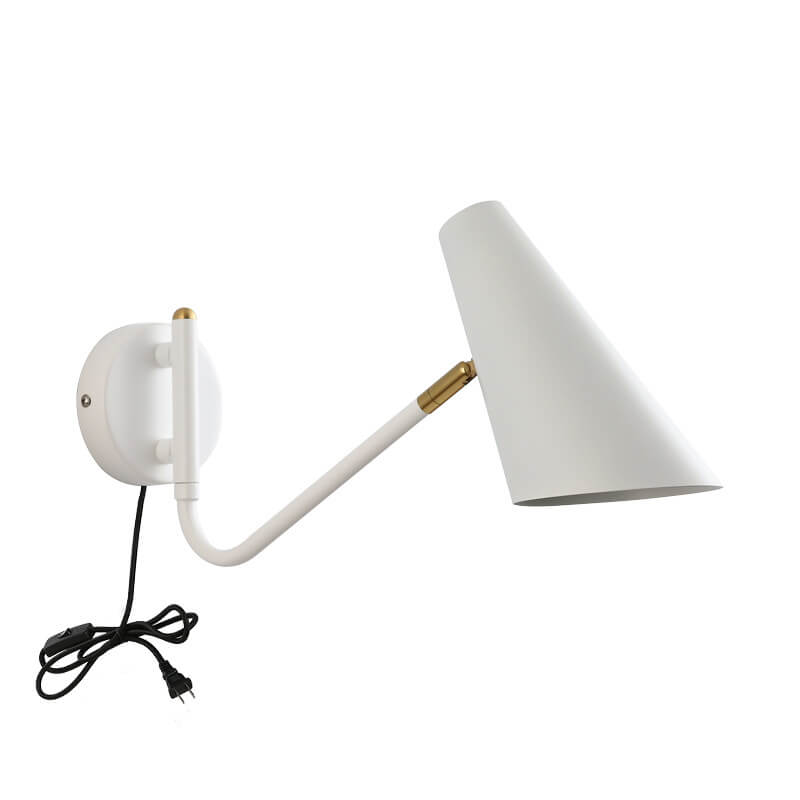 LioraFlex Drehbare Wandlampe | Nordic Design | Minimalistisch | Schwarz, Weiß oder Gold | Wandleuchte für Zuhause