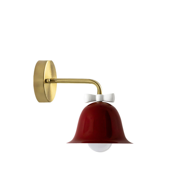 BelleFlare Französisches Design Wandlampe | Minimalistische Glockenform | Einzigartiges Dekor | Iron Wall Sconce