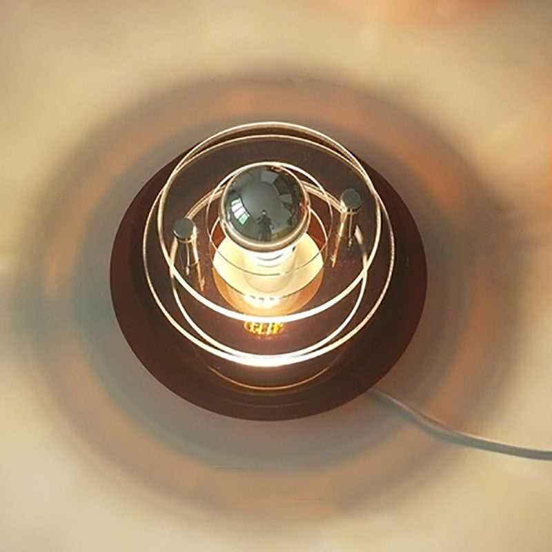 Orbina Kreativ LED Wandleuchte | Farbige Untertassen-Lampe | Design für Entertainment-Bereich