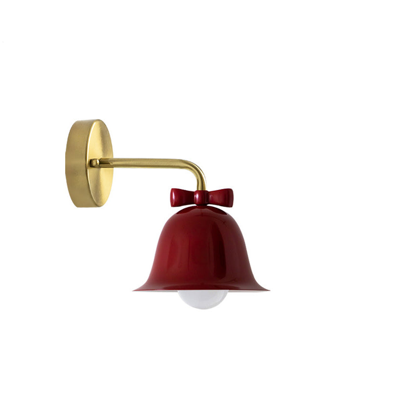 BelleFlare Französisches Design Wandlampe | Minimalistische Glockenform | Einzigartiges Dekor | Iron Wall Sconce