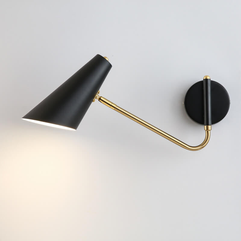 LioraFlex Drehbare Wandlampe | Nordic Design | Minimalistisch | Schwarz, Weiß oder Gold | Wandleuchte für Zuhause