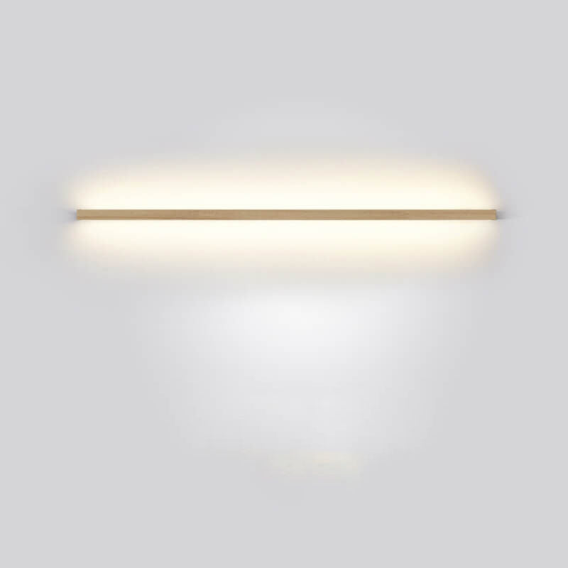 ZenBeam Japanische LED Wandleuchte | Massivholz Design | Moderne Akzentbeleuchtung