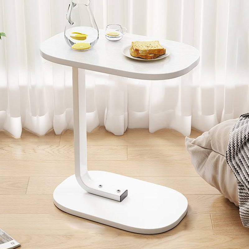 RusticoC Vintage C-Beistelltisch | Holzoptik | C-Form Design | Platzsparend | Perfekt für Wohnzimmer & Schlafzimmer