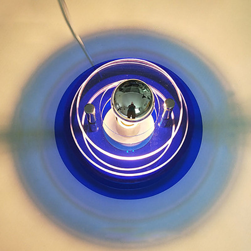 Orbina Kreativ LED Wandleuchte | Farbige Untertassen-Lampe | Design für Entertainment-Bereich