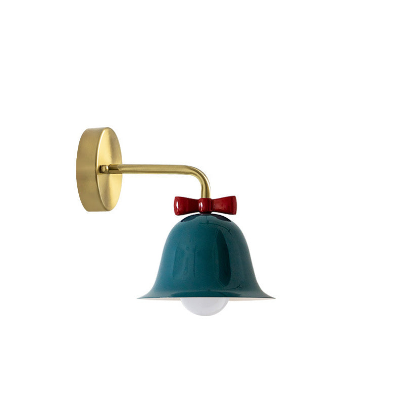 BelleFlare Französisches Design Wandlampe | Minimalistische Glockenform | Einzigartiges Dekor | Iron Wall Sconce