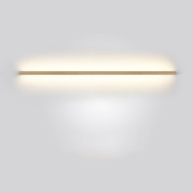 ZenBeam Japanische LED Wandleuchte | Massivholz Design | Moderne Akzentbeleuchtung