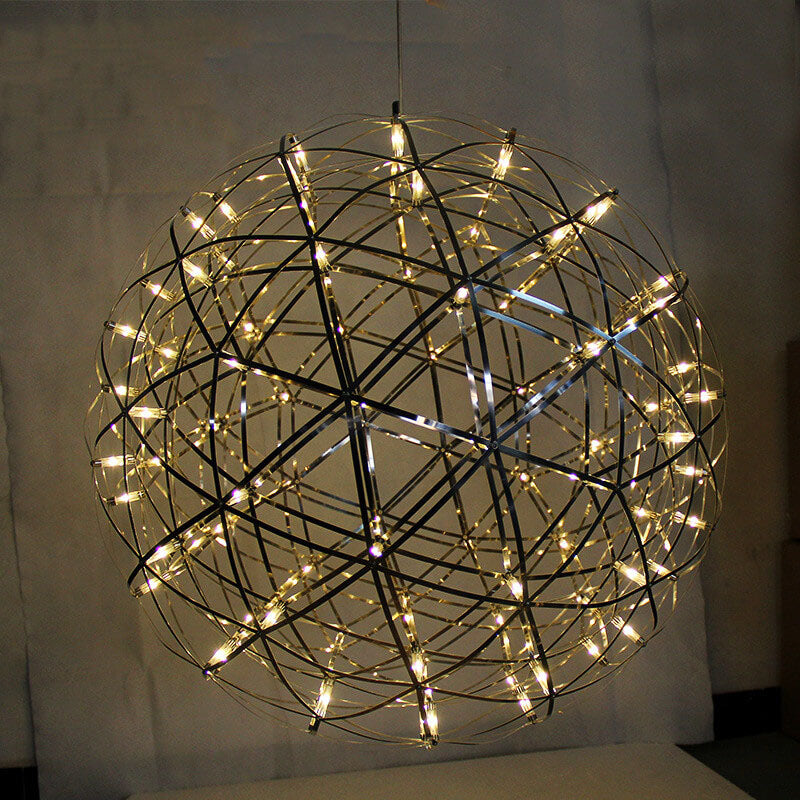 StarFlare LED Feuerwerk Pendelleuchte | Modernes Design | 12 bis 92 Lichtkugeln | Deko-Leuchte für Wohnzimmer & Esszimmer