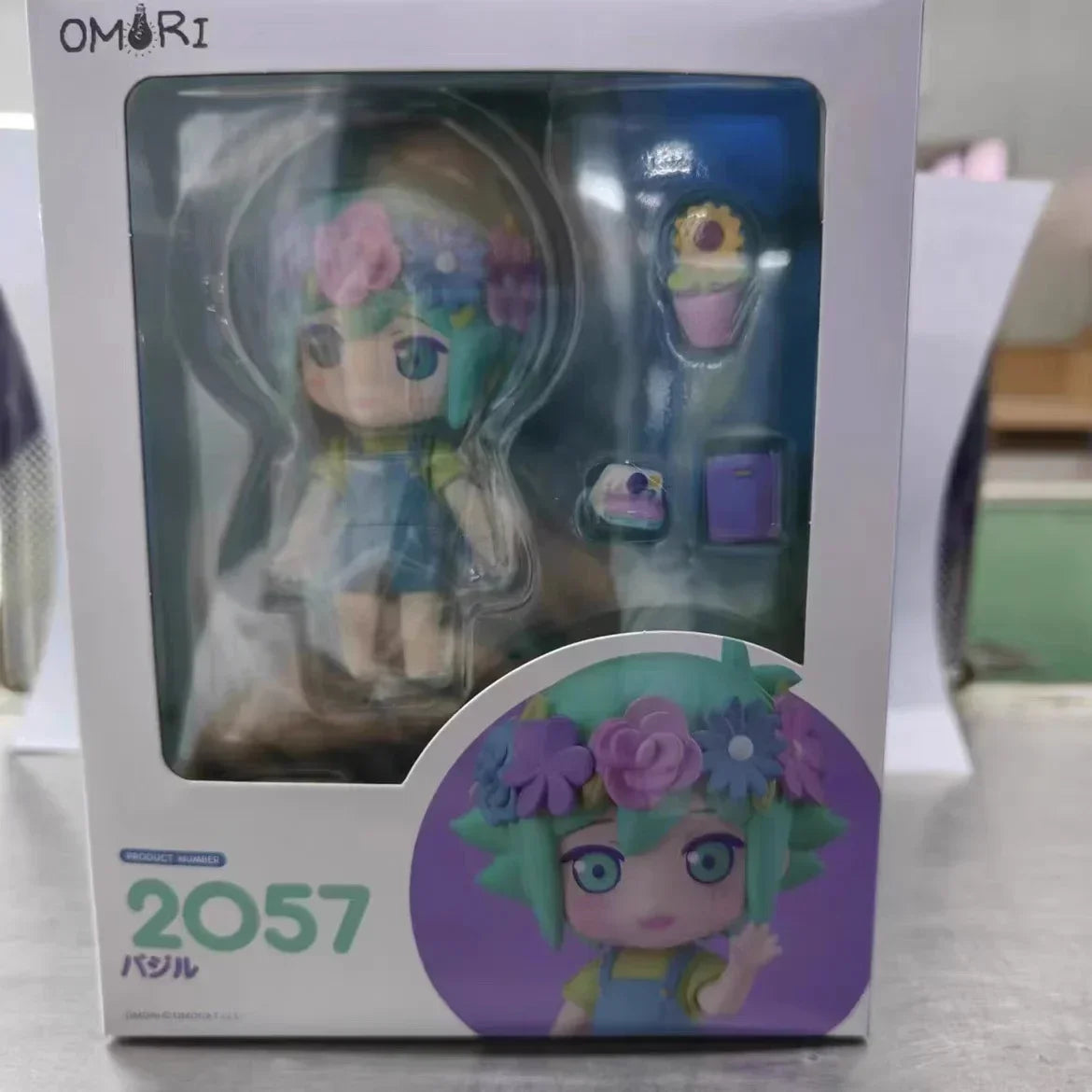 ChibiCraft Anime Figur | PVC Actionfigur Basil | Kawaii Anime Sammlerfigur in Box | Niedliches Modellspielzeug für Fans