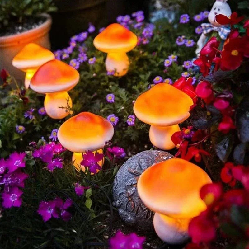 SolarShroom LED Gartenlampe | Solar Pilz Licht | Wasserdicht & Stimmungsvolle Beleuchtung | Deko für Garten & Weg