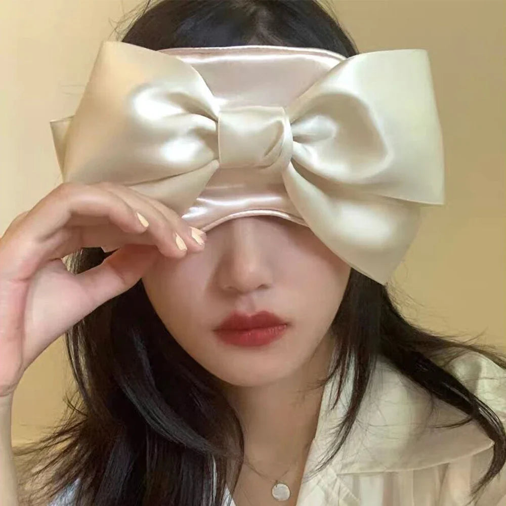 SilkDreamnSchlafmaske aus reiner Mulberry-Seide | Luxuriöser Schlafkomfort | Lichtblockierend und Hautfreundlich