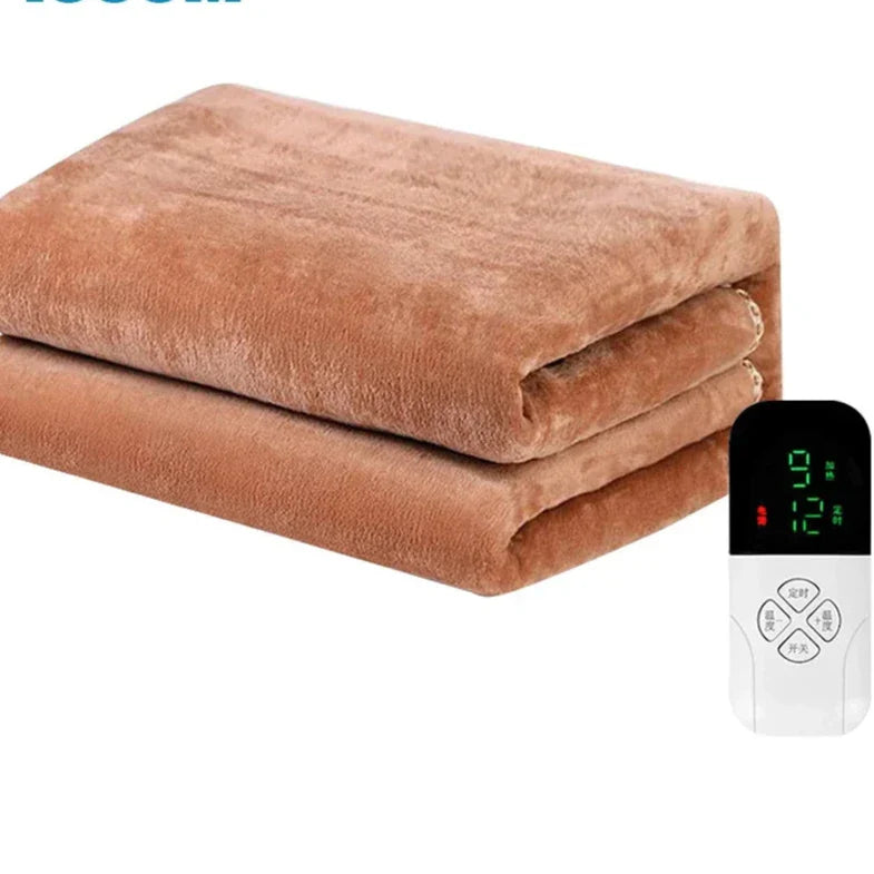 HeatEase Elektrische Kuscheldecke | Intelligente Thermostatsteuerung | Heizbare Decke | Verschiedene Größen