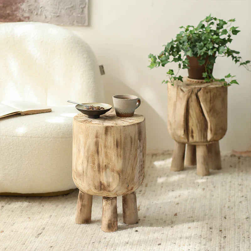 VintageWood Ständer | Rustikaler Holzständer für Dekoration | Vielseitiger Organizer | Elegante Raumgestaltung