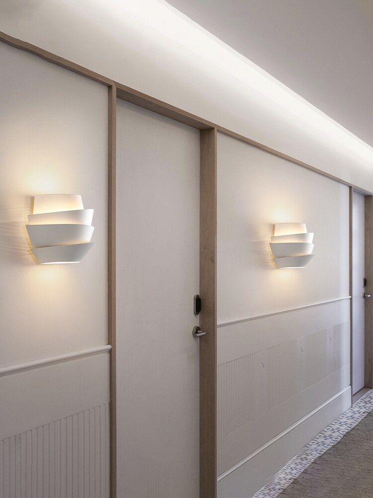 SpaceGlow LED-Wandleuchte | Minimalistische Beleuchtung in Weiß | Modernes Design