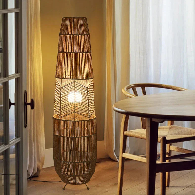 LignaWave Stehlampe & Tischlampe | Modernes Holzdesign | Elegante Wohnraumbeleuchtung