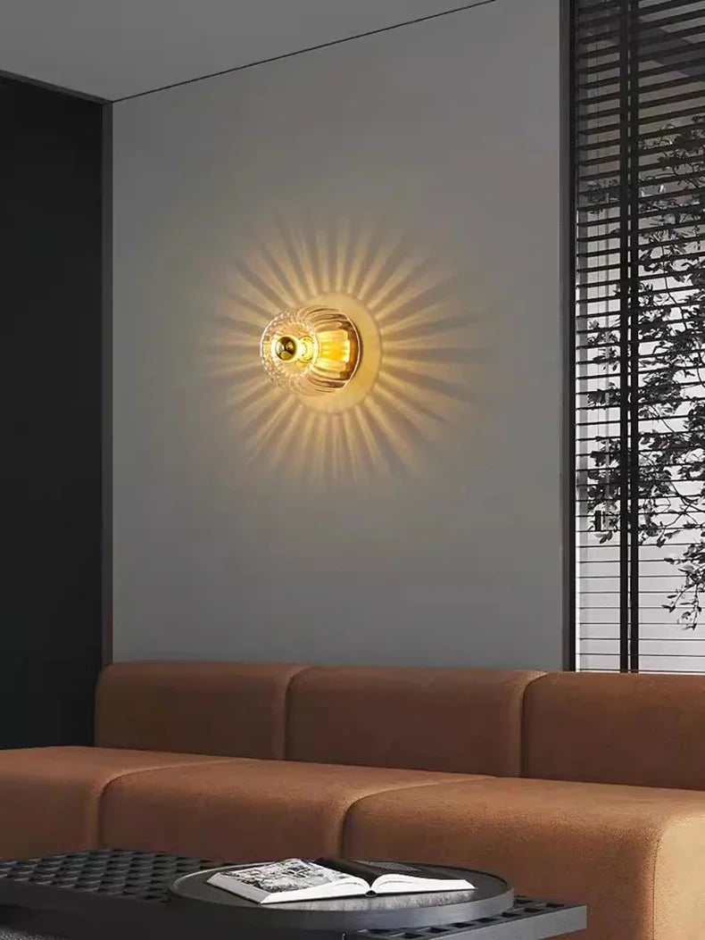 BauGlow Bauhaus Skandi Wandlampe | Elegantes Design | Modernes Stimmungslicht