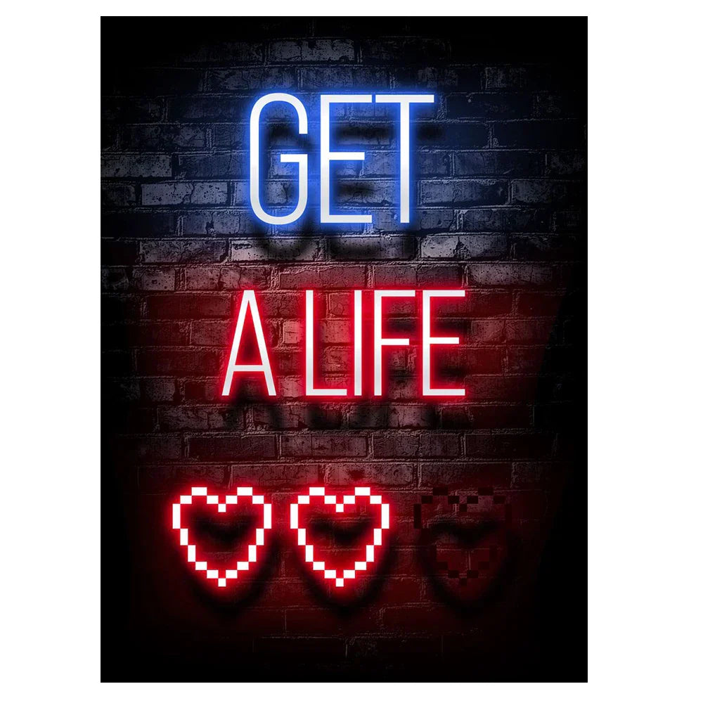 GameVibe Exquisite Gaming Art Poster Leinwanddruck | Hochwertige Wandkunst | Dekoration für Gamer & Spielzimmer