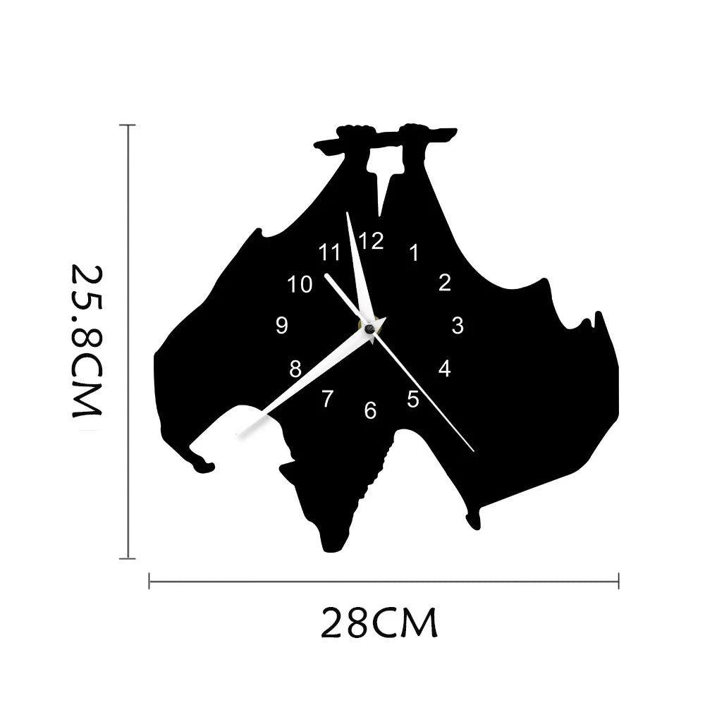 TickTale Kinderzimmer Wanduhr | Kreative Uhr mit süßem Design | Stille Wanduhr für Schlafzimmer & Spielzimmer
