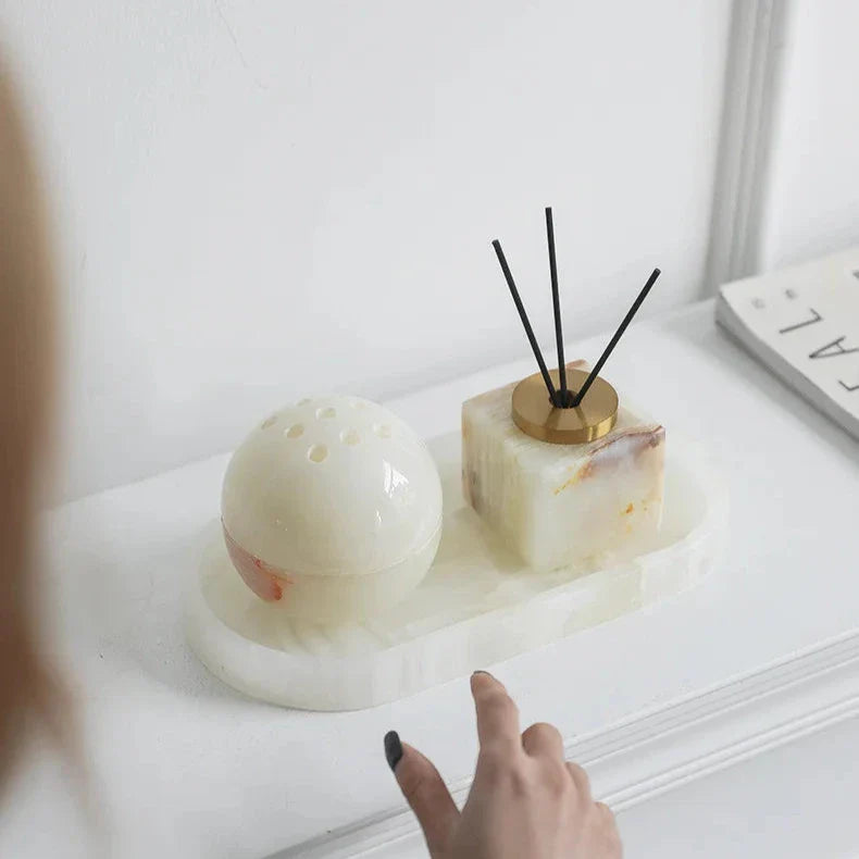 AromaBloom 3-teiliges Aromatherapie-Set | Duftöl-Set | Entspannung für Zuhause