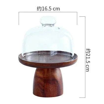 AcaciaLuxe Premium Holzständer | Nachhaltiges Akazienholz | Stilvolle Dekoration | Praktische Aufbewahrung