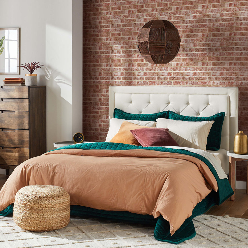 BrickLine Selbstklebende Wandpaneele | 3D Ziegeloptik | Wasserfest | Einfache Installation