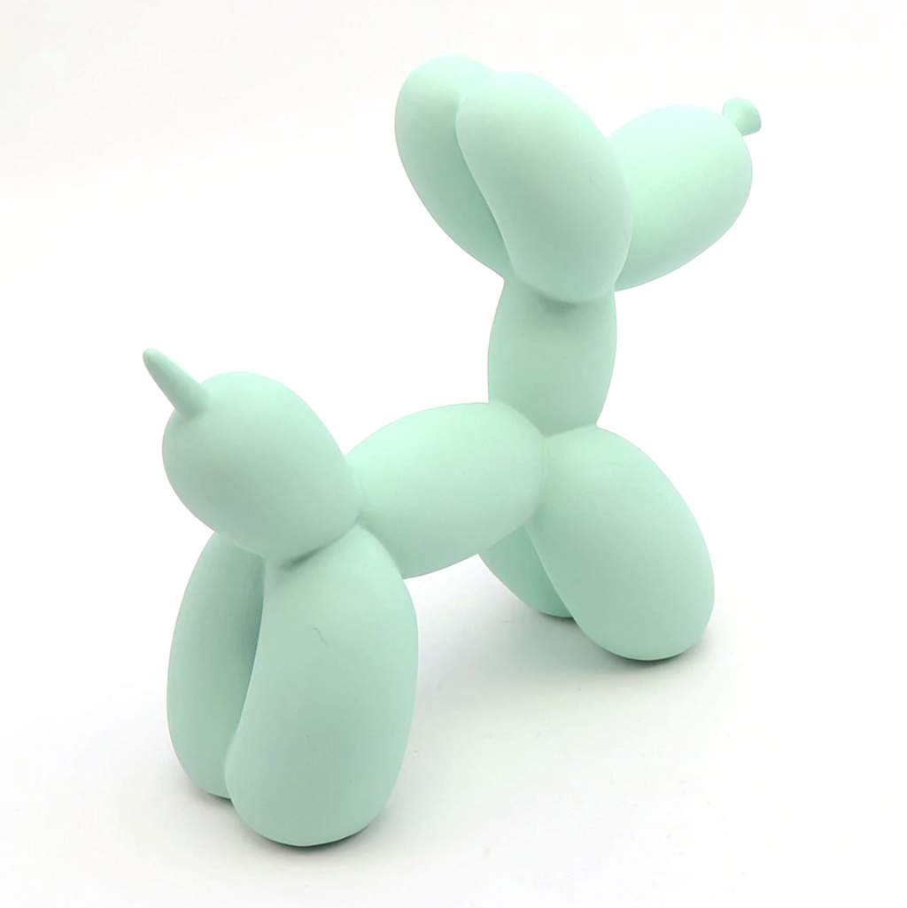 BalloonDog Lebendige Hundeskulptur | Pop-Art Dekoration | Moderne Wohnkultur | Handgefertigte Statue