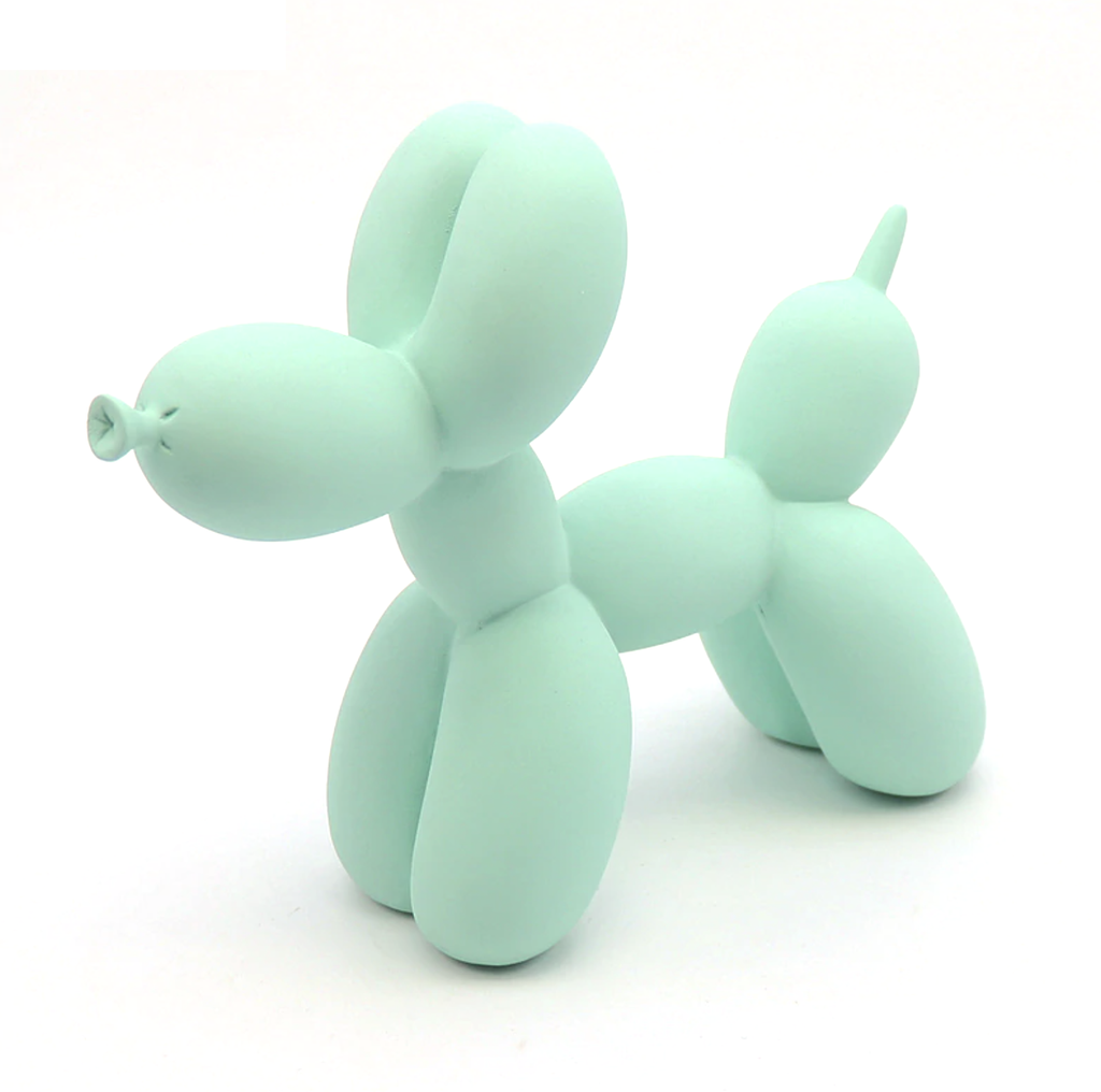 BalloonDog Lebendige Hundeskulptur | Pop-Art Dekoration | Moderne Wohnkultur | Handgefertigte Statue