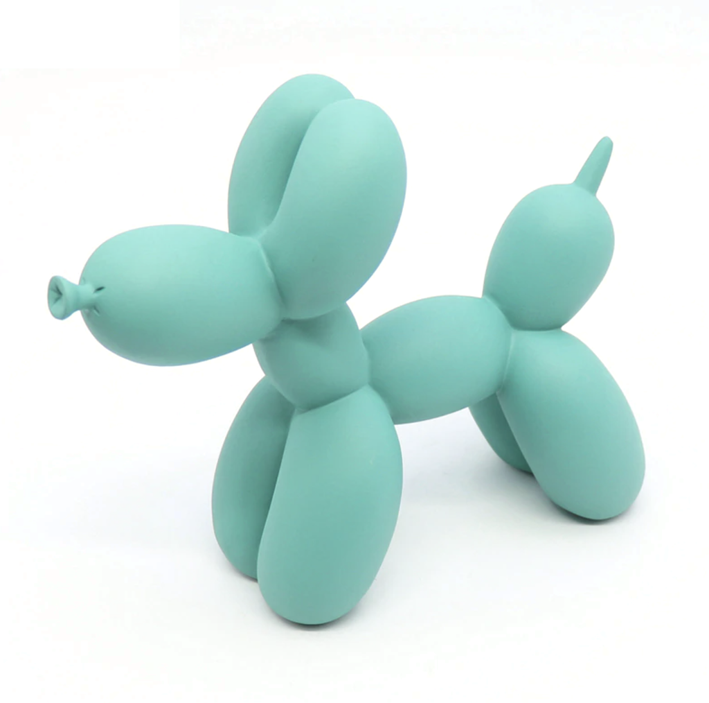 BalloonDog Lebendige Hundeskulptur | Pop-Art Dekoration | Moderne Wohnkultur | Handgefertigte Statue