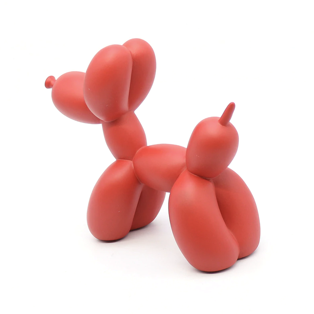 BalloonDog Lebendige Hundeskulptur | Pop-Art Dekoration | Moderne Wohnkultur | Handgefertigte Statue