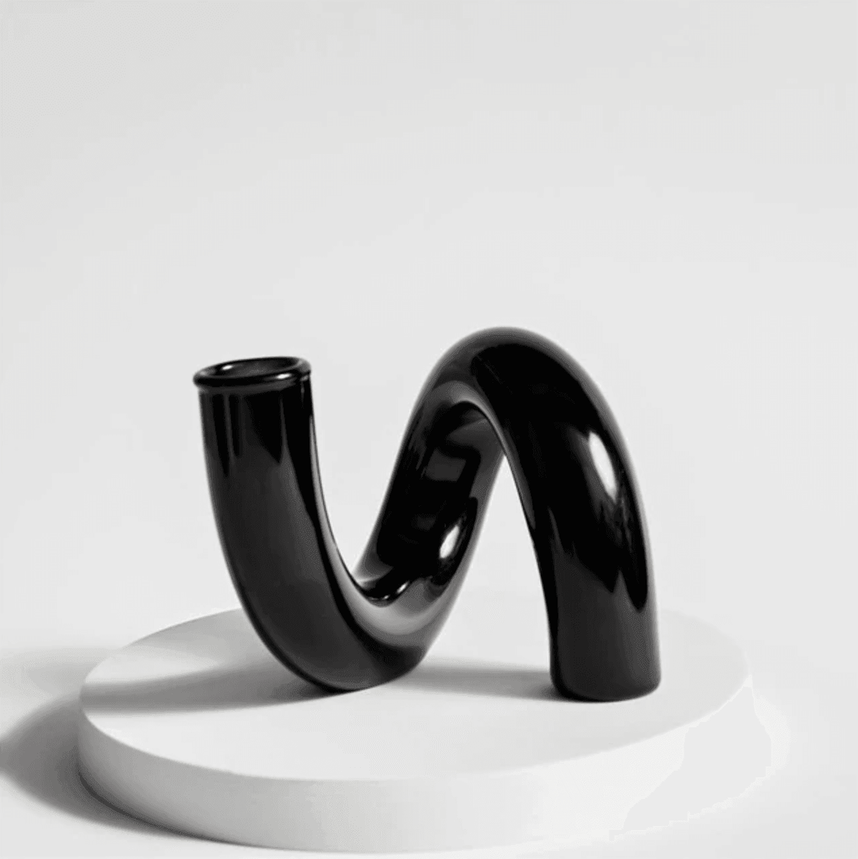 LoopSphere Hydroponik Vase im Kreisdesign | Modernes Pflanzgefäß | Minimalistische Dekoration | Für Zuhause oder Büro