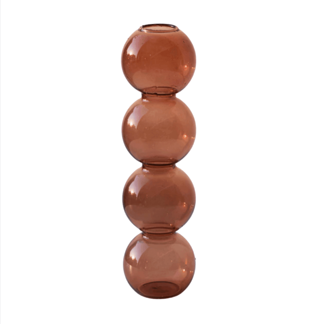 VitaSphere Glas-Bubble Vase | Zeitloses Design | Wohnaccessoire | Perfekt für Blumen oder Dekoration