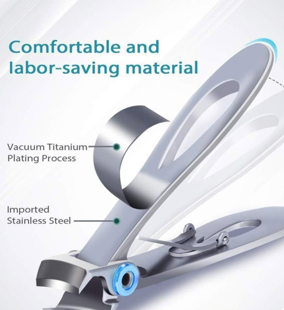 ProClip Professioneller Nagelknipser | Für dicke Nägel | Edelstahl Pflegewerkzeug