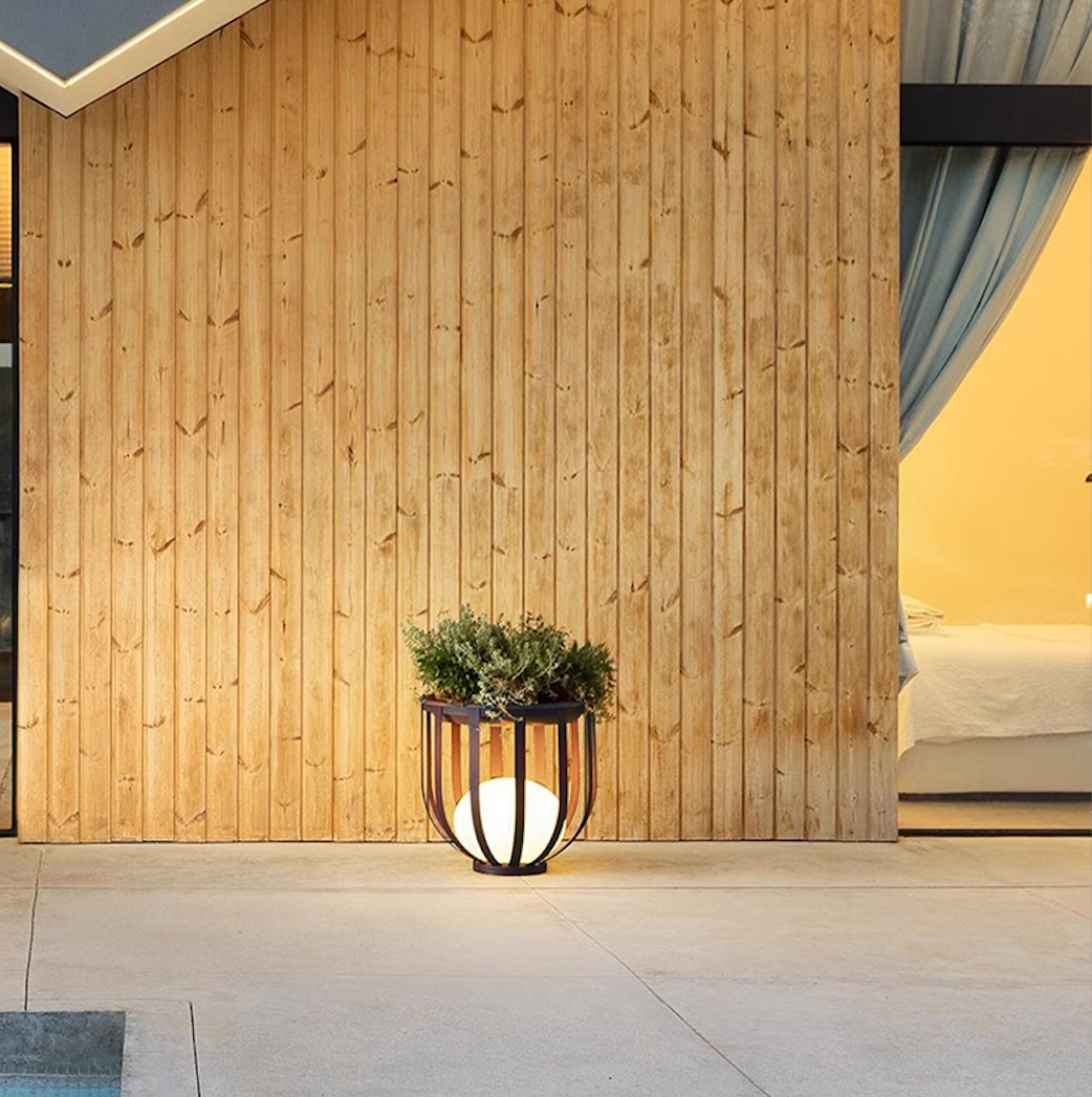 SunBloom™ Solar Blumenständer Lampe | LED Pflanzentopf Beleuchtung | Wasserdichte Garten Deko